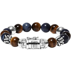 Silber - Unisex Armbänder Buddha To Buddha Spirit Bead Mix Bracelet - Silver/Multicolour