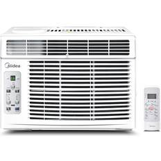 Midea MAW06R1CWT EasyCool Window Air Conditioner, Fan-Cools, Circulates and Dehumidifies up to 250 Sq Ft, Reusable Filter, LCD Remote Control, 6,000 BTU2024 New White