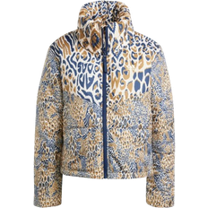 Léopard Vêtements Adidas x FARM Rio Padded Jacket - Multicolor/Bronze Strata/Night Indigo