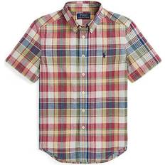 Shirts Polo Ralph Lauren Kid's Cotton Madras Short Sleeve Shirt - Multi