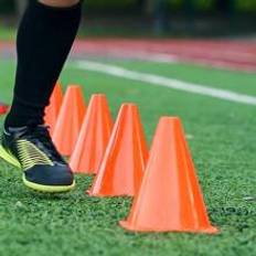 Shein Children's Soccer Training Markers, School Road Cones, Obstacle Marking Buckets And Multi-use Cones Training Equipment For Footwork, Agility And Speed