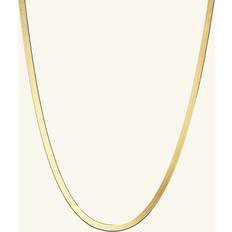 Halsband Ani Jewels Herringbone Necklace Gold