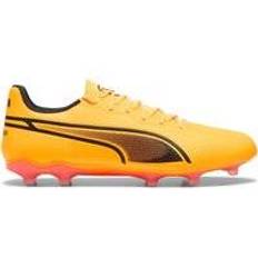 Artificial Grass (AG) Football Shoes Puma King Pro Fg/Ag M - Sun Stream/Black/Sunset Glow