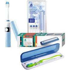 Toothbrushes on sale Travel Oral Care Essentials Bundle: Portable UV Toothbrush Sanitizer Portable Sonic Toothbrush