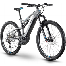 M E-Mountainbikes Raymon FullRay 130E 5.0 L - Grey Herrcykel