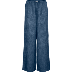 Adult - Blue Trousers Vero Moda High Waist Trousers - Dark Denim