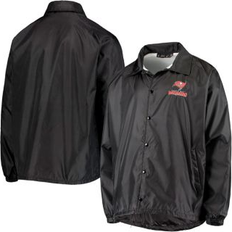 Dunbrooke Men's Black Tampa Bay Buccaneers Coaches Classic Raglan Full-Snap Windbreaker Jacket Black Medium