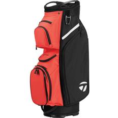 TaylorMade Borse da golf TaylorMade Cart Lite Black/Red Golf Cart Bag