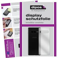 Screen Protectors Dipos 2x schutzfolie für samsung galaxy s10 plus rückseite klar displayschutzfolie Transparent