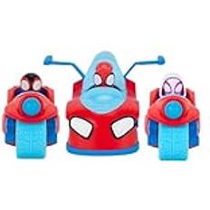 Marvel Toys Marvel Marvel Spidey and His Amazing Friends Spidey Team 3-in-1 Split Racer Vehicle