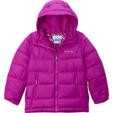 Purple Rain Jackets Children's Clothing Columbia Youth Pike Lake II Hooded Jacket, Medium, Red