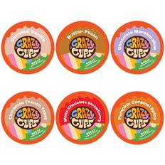 Crazy Cups Decaf Variety Pack Coffee Pods 72