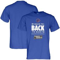 Blue 84 Men's Royal Boise State Broncos 2024 Ncaa Men's Basketball Tournament March Madness Three-In-a-Row T-Shirt Royal