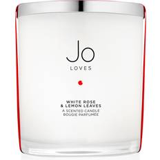 Jo Loves Loves White Rose & Lemon Leaves Luxury Scented Candle