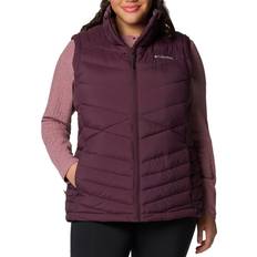 Purple Vests Columbia Joy Peak II Vest - Red