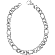 Figaro Bracelets Adornia Figaro Chain Bracelet - Silver