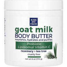 Kiss My Face Goat Milk Body Butter Rosemary Tea Tree 6 oz