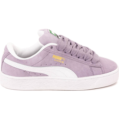 Puma Big Kid's Suede XL Sneakers - Pale Plum/White