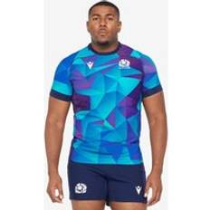 Macron Scotland 25 Training Jersey Blue