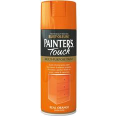 Orange Spray Paints Rust-Oleum Painter's Touch Spray Paint Real Orange Gloss 400ml