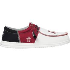 Men - Red Walking Shoes Hey Dude Men's Wally Tri Texas A&M Aggies Shoes, 11, Burgundy