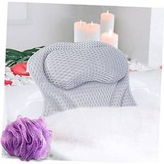 Grey Bath Pillows Luxury bath pillow for tub