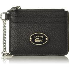 Lacoste Card Cases Lacoste Zip Credit Card Holder, Noir