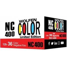 Wolfen Wolfen nc400 color negative film 35mm roll film, 36 exposures