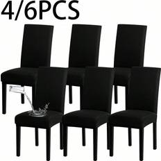 Loose Chair Covers Shein pcspcs Waterproof Full Loose Chair Cover Black