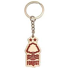 Lompakot ja Avaimenperät FC Crest Keyring 45mm - Silver/Red