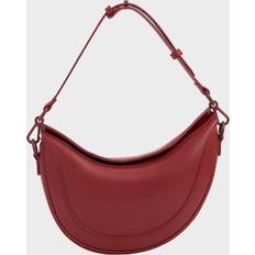 Charles & Keith Charles & Keith Asymmetrical Saddle Bag Red