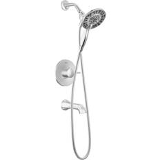 Grey Shower Systems Delta T144855-I Albion Tub Shower Gray
