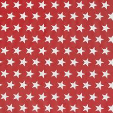 Red Fabrics Dunelm the Stars Pvc Fabrics Red