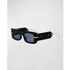 Fendi Unisex Sunglasses Fendi Stylish Model Fe40133I - Black