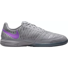 Gray - Men Soccer Shoes Nike Lunargato II - Lilac Bloom/Barely Grape