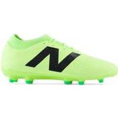 Green - Women Soccer Shoes New Balance Tekela Magique FG V4+ - Bleached Lime Glo/Lime Leaf/Black