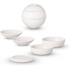 Villeroy & Boch Iconic La Boule Serveringssæt Med 7 Dele White Asiet