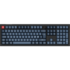 V6 Max QMK RGB Hotswap Gateron Jupiter Red Wireless Keyboard (Nordic)
