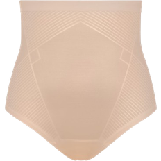 Elastane/Lycra/Spandex Girdles Spanx Invisible High-Waisted Thong - Champagne Beige