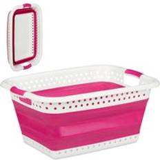 Rosa Accessori per il bagno Folding Laundry Hamper with