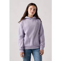 Paars Hoodies Batwing Chest Hit Hoodie - Violet