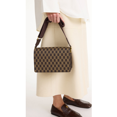 By Malene Birger Loenna Monogram Shoulder Bag - Shale
