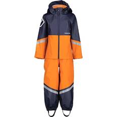 Polyester Ensembles de pluie Didriksons Waterman Kid's Set - Orange Jam (505585-L07)