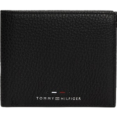 Tommy Hilfiger Premium Leather Card And Coin Wallet - Black