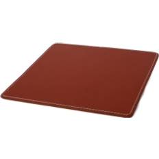 Mouse Pad In Cognac Leather
