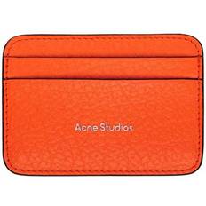 Acne Studios Plånböcker & Nyckelhållare Acne Studios Orange Leather Card Holder - CWO BRIGHT ORANGE - UNI