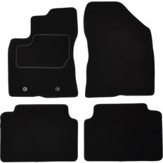 TOY40C Set golvmatta Textil fram Skräddarsytt TOYOTA: Avensis III Kombi, III