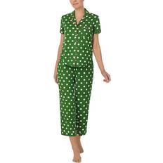 Mujer - Verde Pijamas Polka Dot Pajama Set