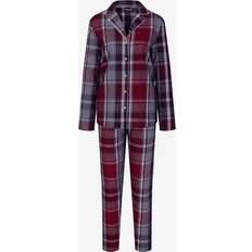 Triumph Pyjamasar Triumph Boyfriend Pyjama PW X Checks - Röd/Röd