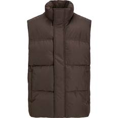 Marrone - Uomo Gilet Jack & Jones Gilet 'JJEBradley' Marrone Scuro